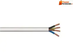Ünal 4x2,5 mm² TTR Kablo Beyaz H05VV-F